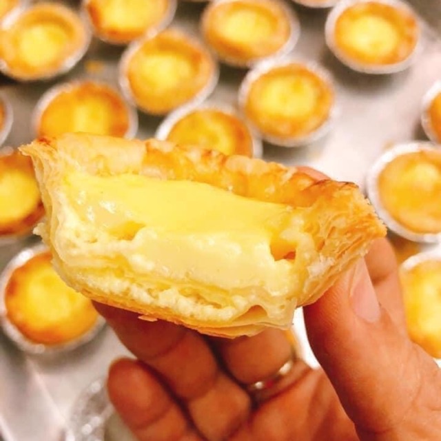 Combo Đế Bánh Tart Trứng và Kem Trứng Nhất Hương