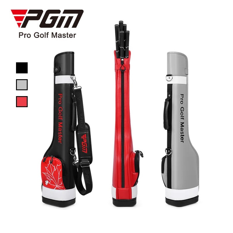 Túi Đựng Gậy Đánh golf Siêu Nhẹ Chống Thấm Nước PGM 1kg QIAB025 Màu Đỏ Đen Xám Dành Cho Nam Nữ golfer