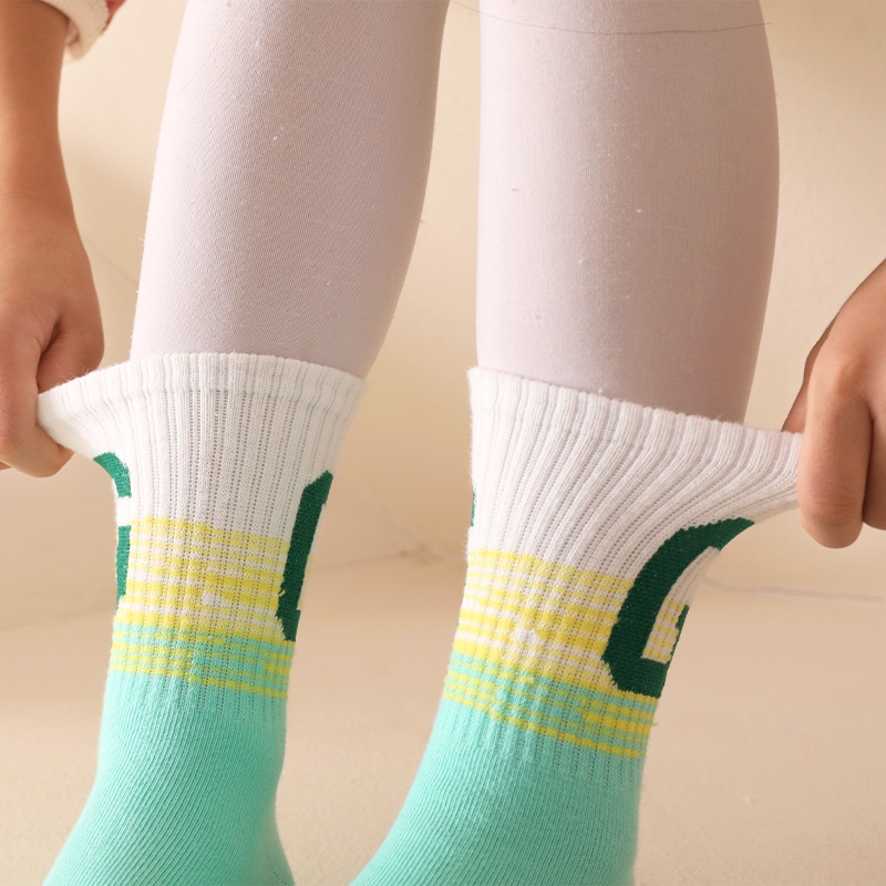 LJMOFA Set 5 Đôi Vớ Cotton Thoải Mái Cho Bé Từ 1-12 Tuổi