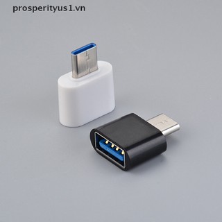Đầu Chuyển Đổi OTG Type C Sang USB Type C prosperityus1 Cho Điện Thoại Android