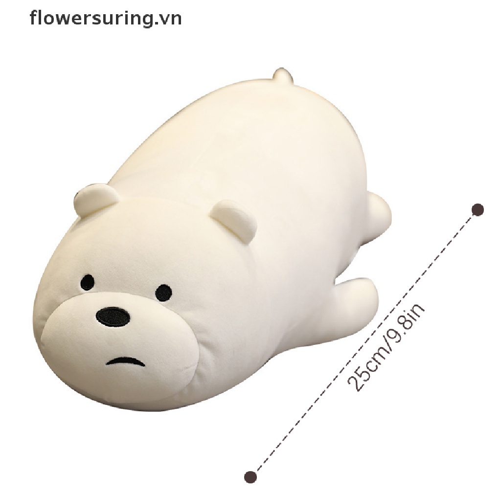 Gấu Bông 25cm We Bare Bears Mềm Mại Trang Trí Nhà Cửa