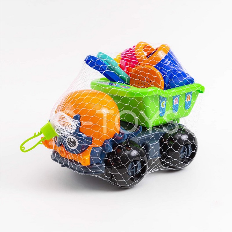 Đồ Chơi Đi Biển Xe Bạch Tuộc Ngộ Ngĩnh Cho Bé Nhựa ABS An Toàn Khi Chơi Gtoys