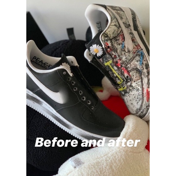 Giày thể thao Ni Kkee tróc sơn hoặc không tróc random