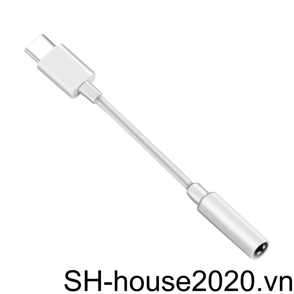 Dây Cáp Chuyển Đổi Âm Thanh Type-C Sang 3 5mm Đa Năng Chống Mòn Cho Điện Thoại Di Động