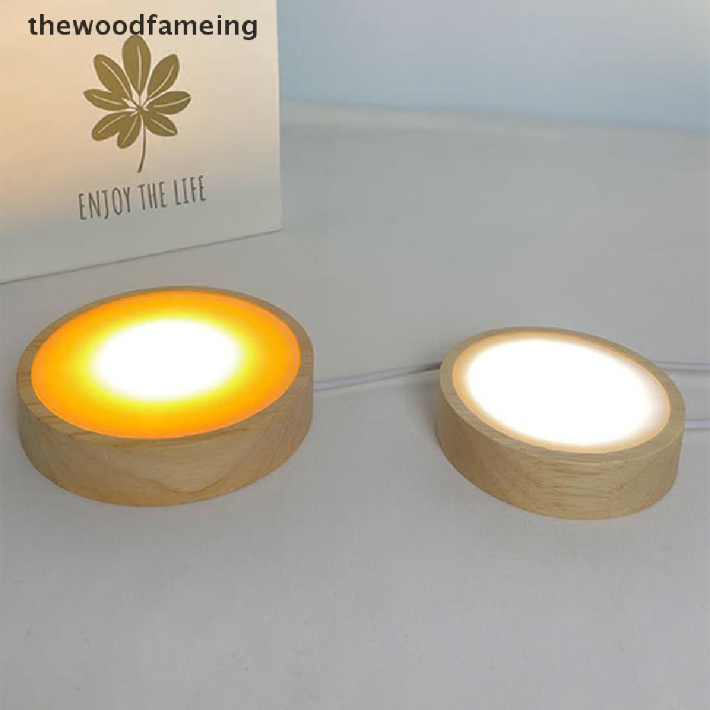 Đế Đỡ Trưng Bày Quả Cầu Thủy Tinh Hình Tròn Có Đèn LED Dùng Trang Trí