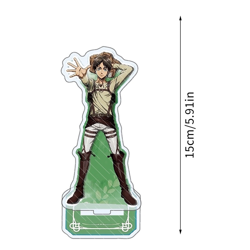 Mô Hình Nhân Vật Attack On Titan Đứng Được Bằng Acrylic