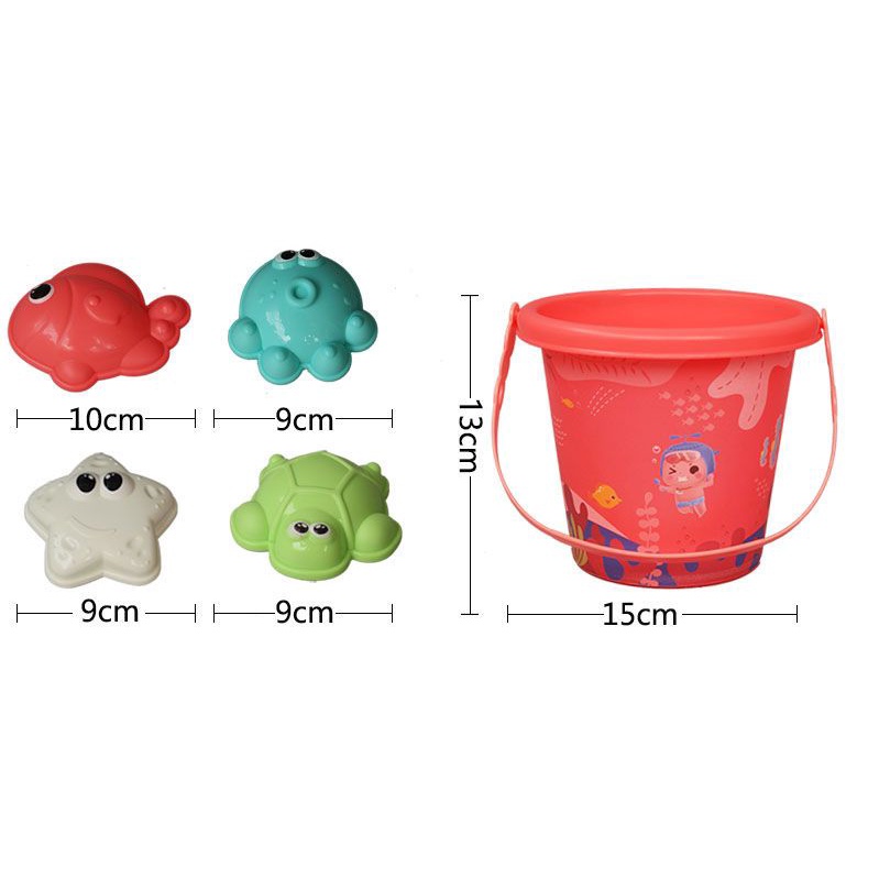 Bộ Đồ Chơi Xúc Cát Đầy Đủ Cho Trẻ Em