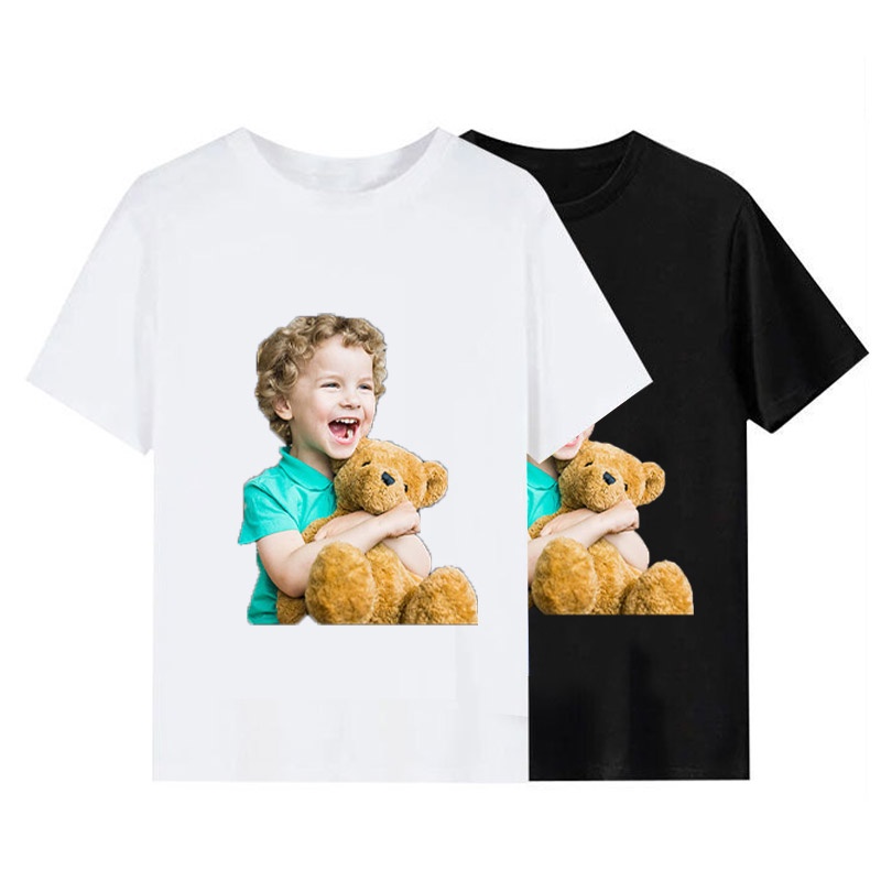 Áo Thun Tay Ngắn In Hình Bánh donut Và Gấu Phong Cách Hàn Quốc Thời Trang Mùa Hè Hàng Mới Dành Cho Bạn Nam