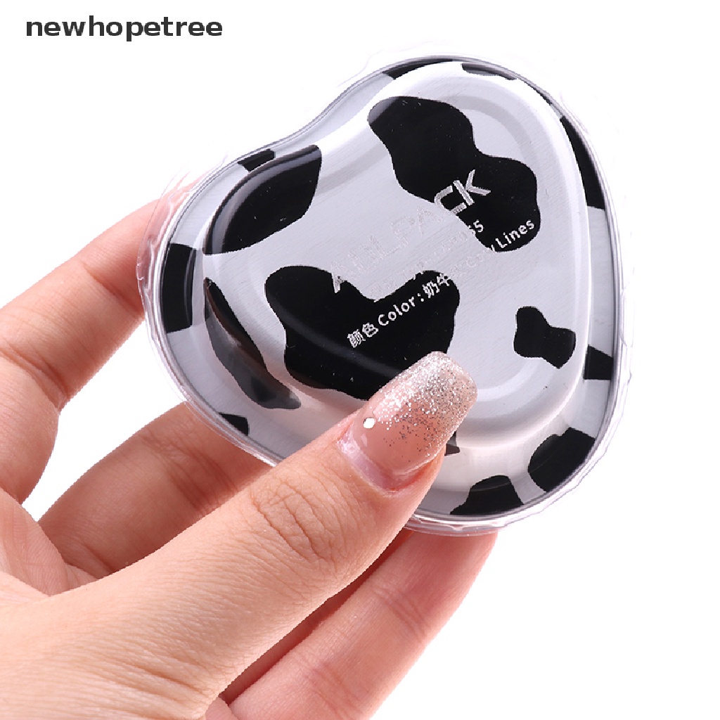 Set 10 Khuôn Lá Nhôm 55ml Hình Trái Tim Làm Bánh Cupcake Có Nắp Đậy Tiện Dụng