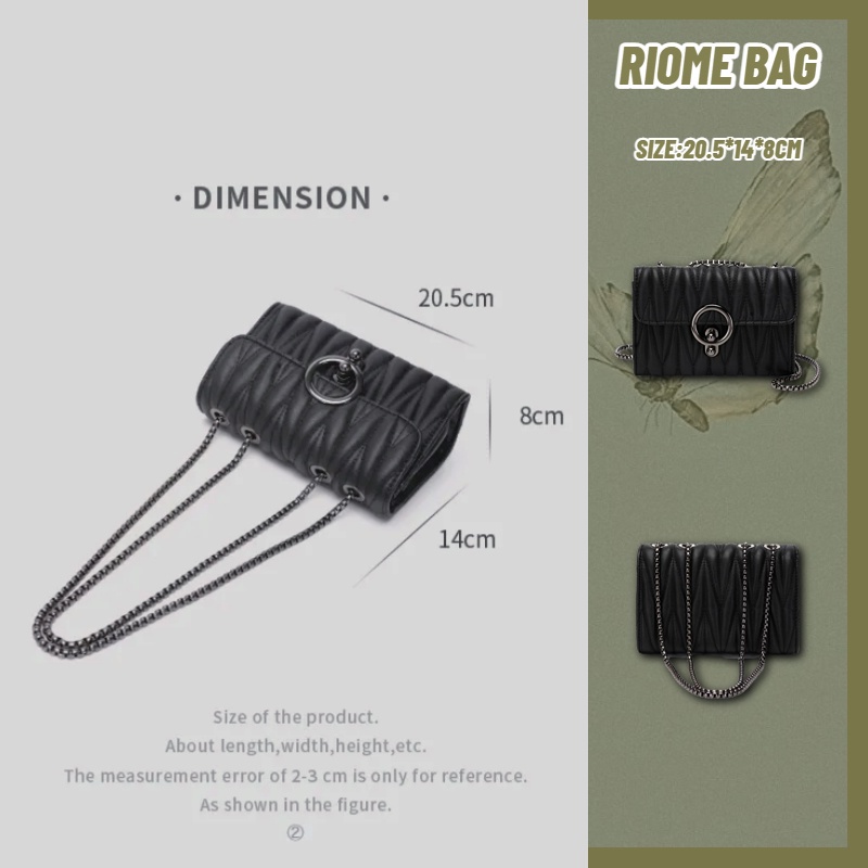 Túi Da Đeo Chéo Thêu Họa Tiết Thời Trang Chất Lượng Cao Cho Nữ