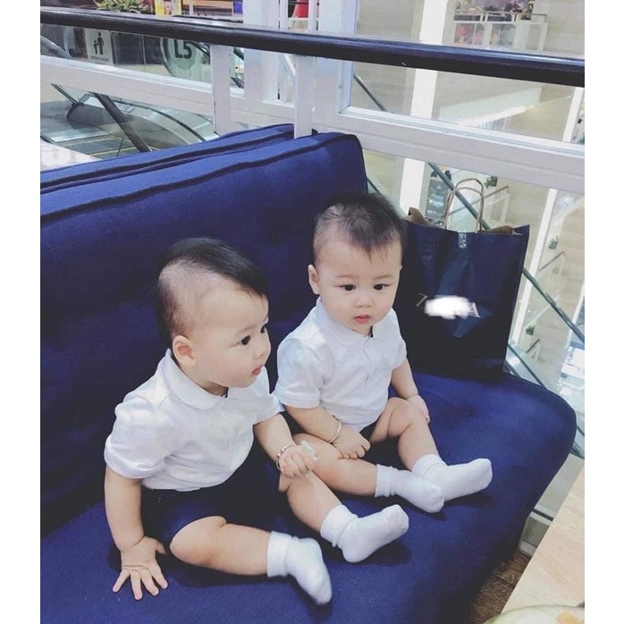 Áo polo cộc tay cho bé zara auth