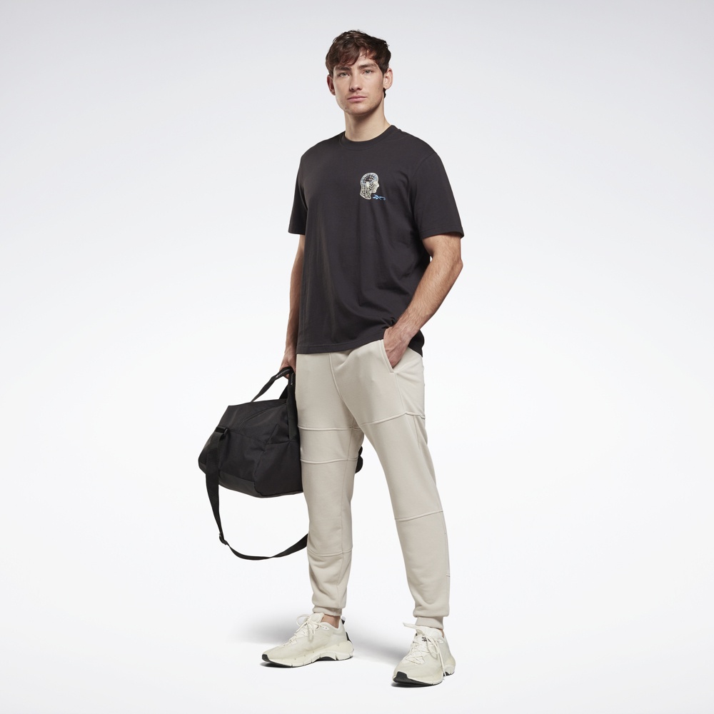 Reebok TRAINING Áo thun Tập luyện Unisex Gs Reebok Data Fitne T Màu đen HB8530