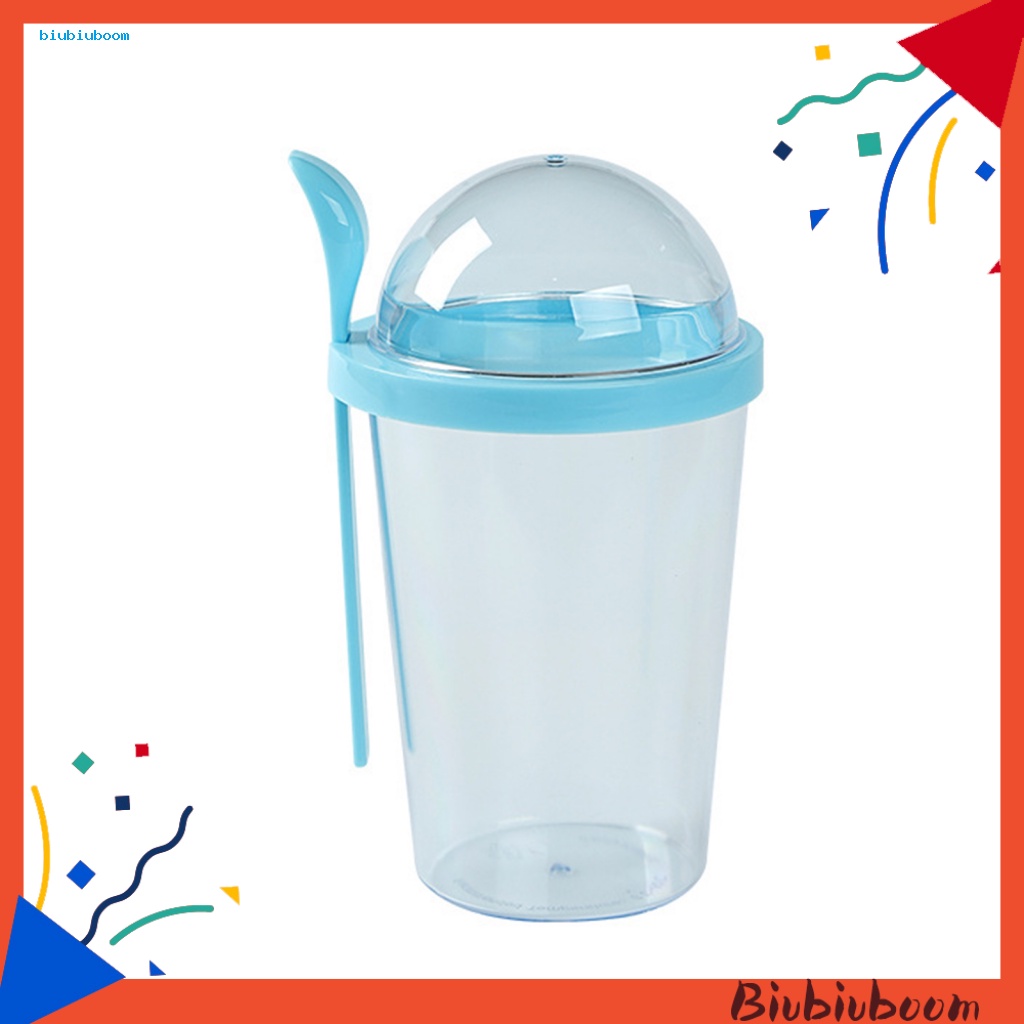 1 Bộ Cốc Đựng Sữa Sức Chứa Lớn Chia Ngăn Khô Và Ướt Tiện Dụng