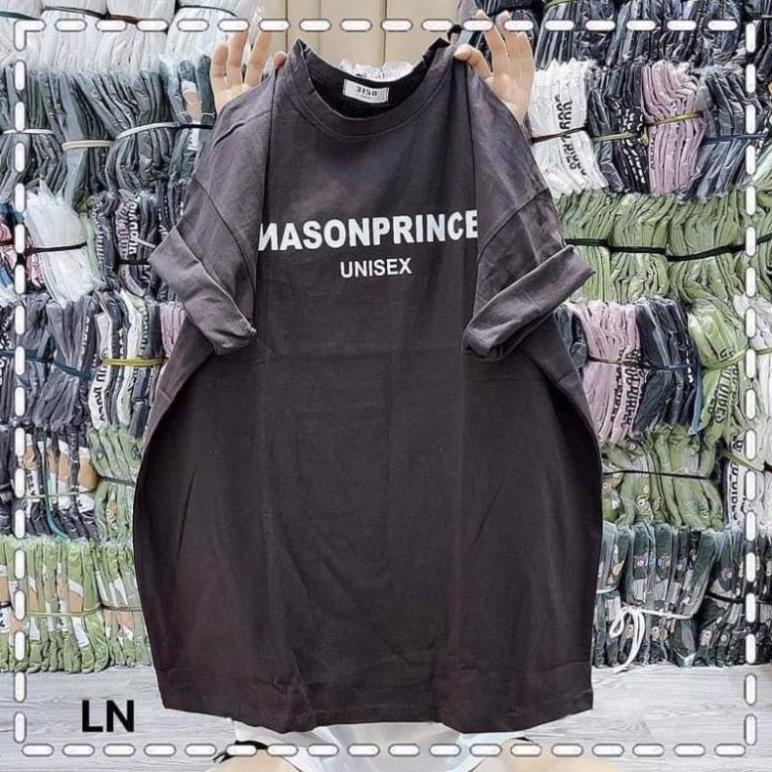 [ Rẻ Vô Địch ] Áo Phông Thun 3158 Cotton Khô Form Rộng Nam Nữ In Chữ Unisex