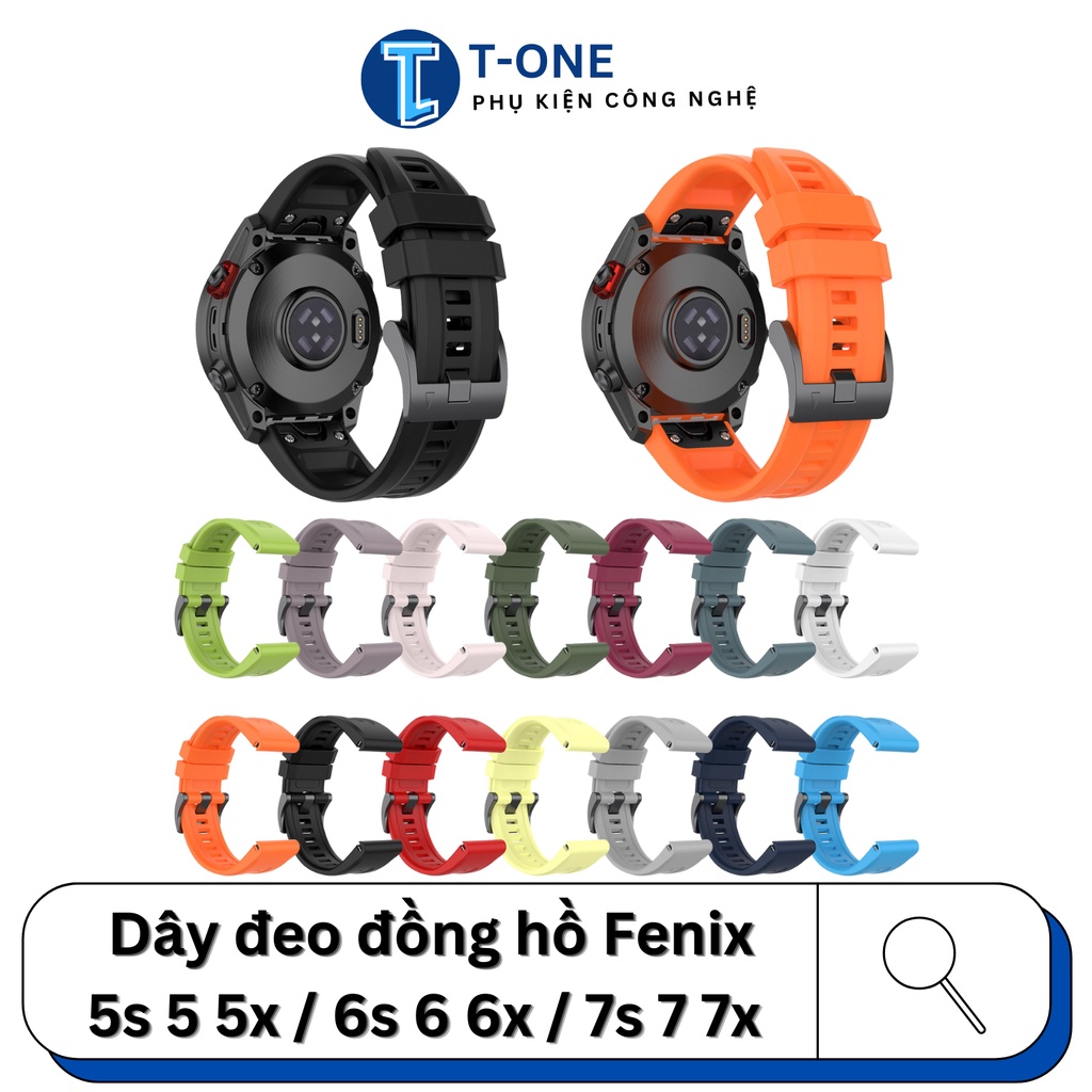 Dây đeo thay thế cho đồng hồ Garmin Fenix 7s 7 7X / 6s 6 6X/ 5s 5 5X /Forerunner 945/955, Epix gen 2/ loại 20-22-26mm