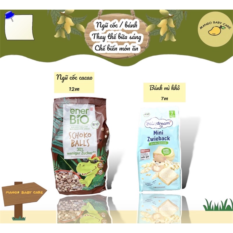 ngũ cốc socola/ bánh mì khô hữu cơ thay thế bữa sáng