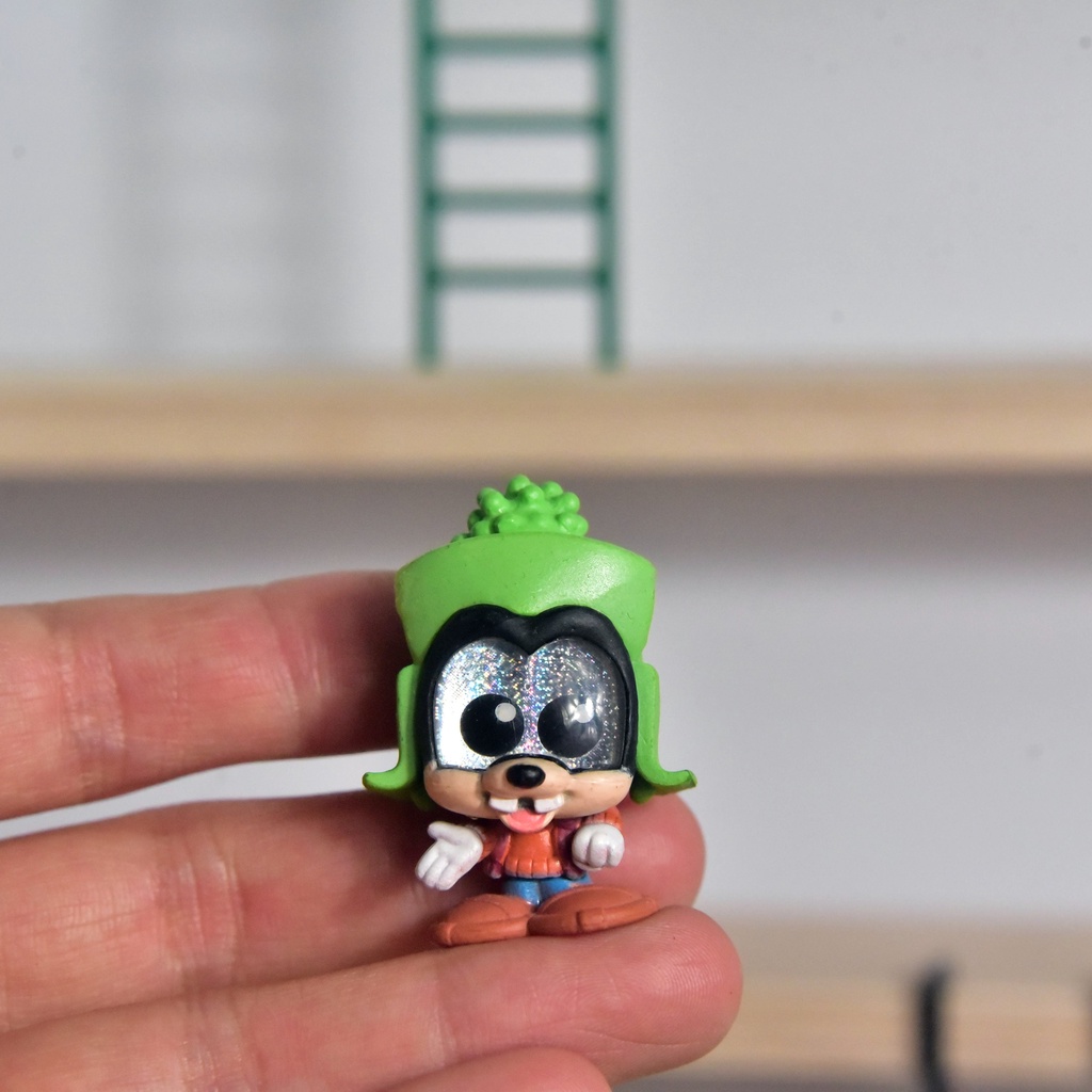 Búp Bê Mắt Kính Ba Mắt Hoạt Hình Disney Stitch Ursula Mickey Dễ Thương Trang Trí