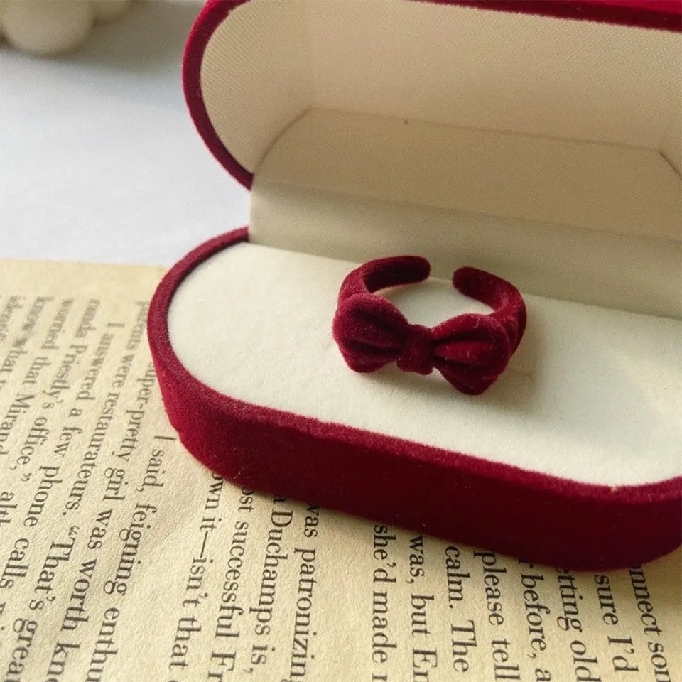 (HOT Sale) NhẫN Hở HìNh Nơ Dễ Thương Cho Nữ