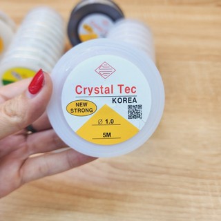 Dây cước co giãn xỏ hạt làm vòng tay nhập khẩu hàn quốc - loại 5 mét và 10 mét