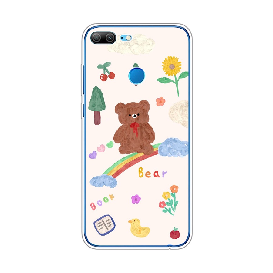 Ốp Lưng TPU Silicone Trong Suốt Thời Trang Cho Huawei Honor 9 9 Lite 10 10 Lite