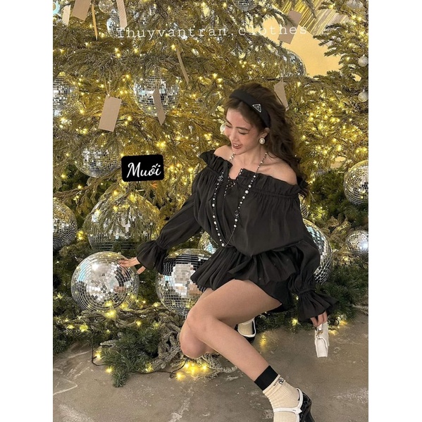 Set áo váy style tiểu thư