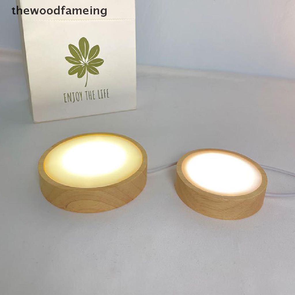 Đế Đỡ Trưng Bày Quả Cầu Thủy Tinh Hình Tròn Có Đèn LED Dùng Trang Trí