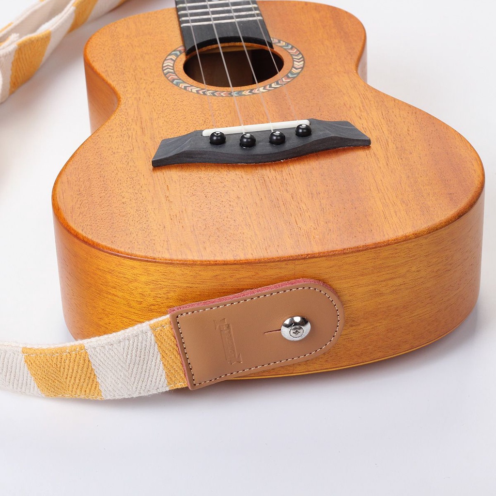 Dây Đeo Đàn Ukulele Bằng Da Cotton 2 Màu Tùy Chọn