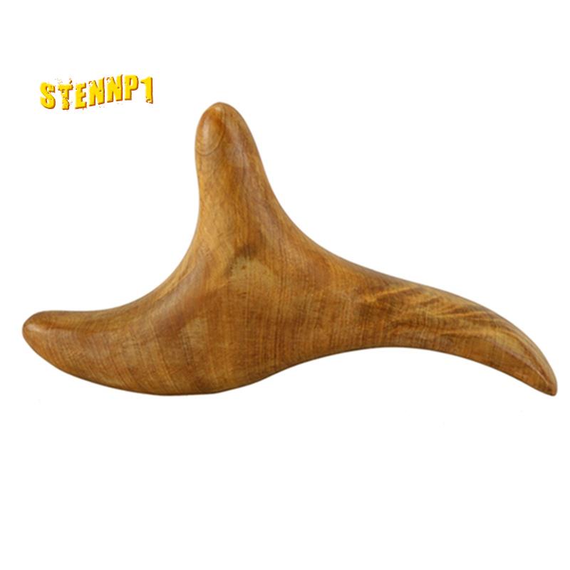 Dụng Cụ Mát Xa Chân / Cổ / Cơ Thể Bằng Gỗ Hình Tam Giác Giúp Lưu Thông Máu Và Đốt Cháy M