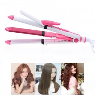 Máy duỗi tóc, uốn, tạo kiểu tóc đa năng 3 in1