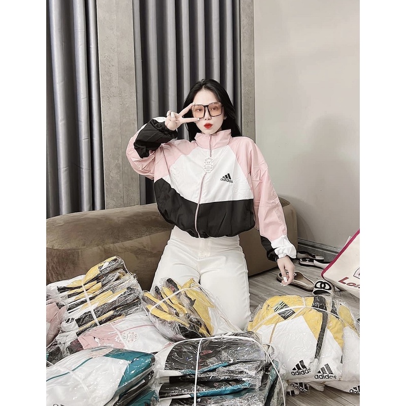 ÁO KHOÁC DÙ FORM LỬNG PHỐI MÀU SIÊU XINH DÂY KÉO KIỂU DÁNG THỜI TRANG TIỆN LỢI - CLITUS