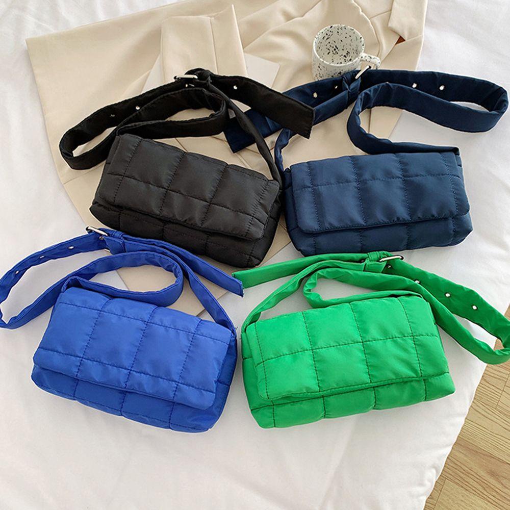 Túi đeo chéo UUMIR sức chứa lớn họa tiết kẻ sọc ô thời trang mùa đông xinh xắn dành cho nữ | BigBuy360 - bigbuy360.vn