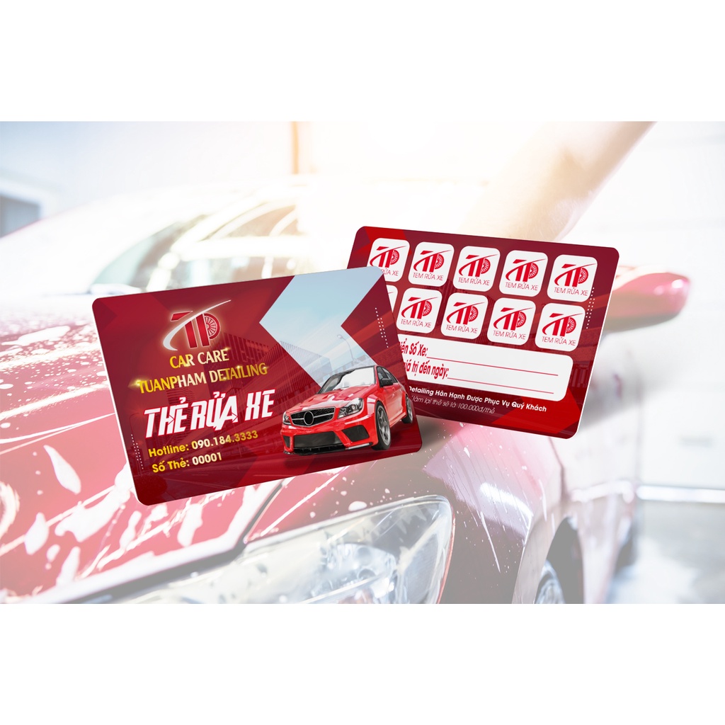 Card Visit - Danh Thiếp - Thẻ tích điểm - Voucher