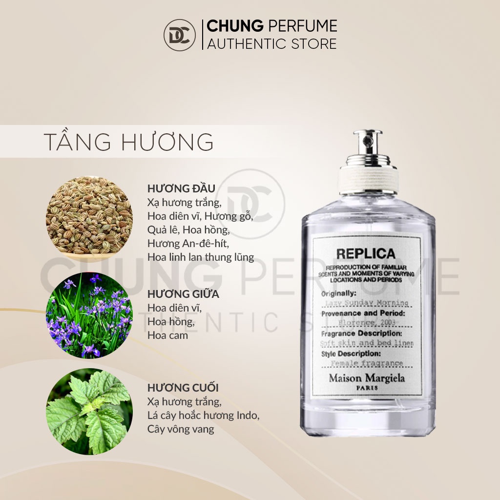 Nước Hoa Unisex Replica Lazy Sunday Morning mẫu thử 2ml 5ml 10ml