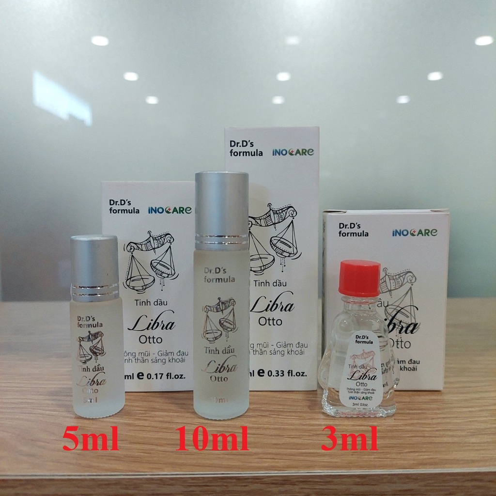 Tinh Dầu Libra - Hỗ trợ người bị xoang, đau vai gáy - hàng chính hãng Dr.D, quà tặng sức khỏe thiên nhiên
