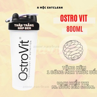 Bình Lắc tập Gym Ostrovit Bottle 800ml