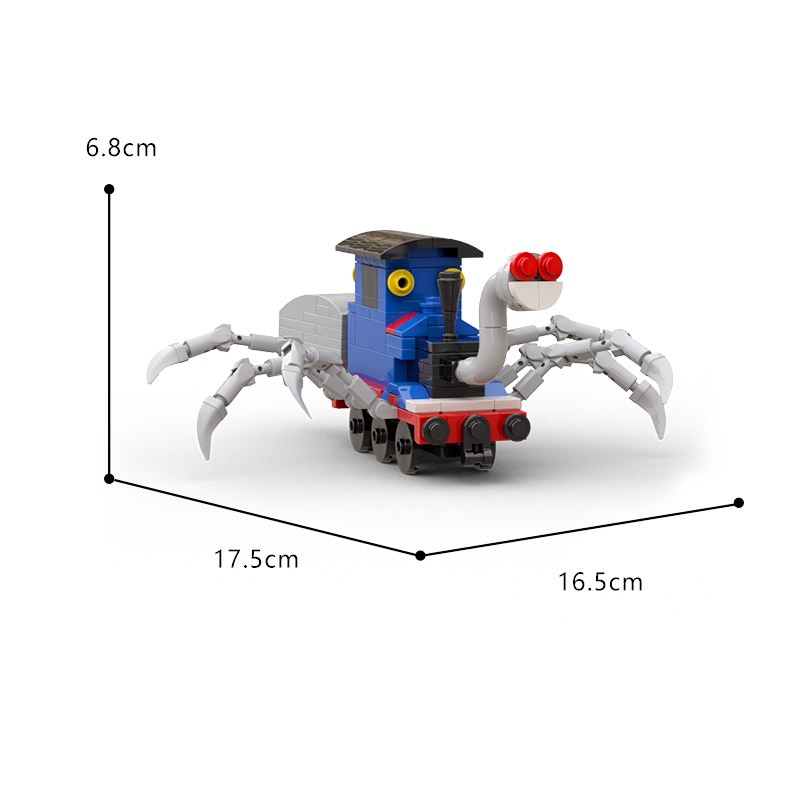 Bộ Đồ Chơi Lắp Ráp Mô Hình Tàu Lửa Thomas Spider 199 Mảnh Cho Bé