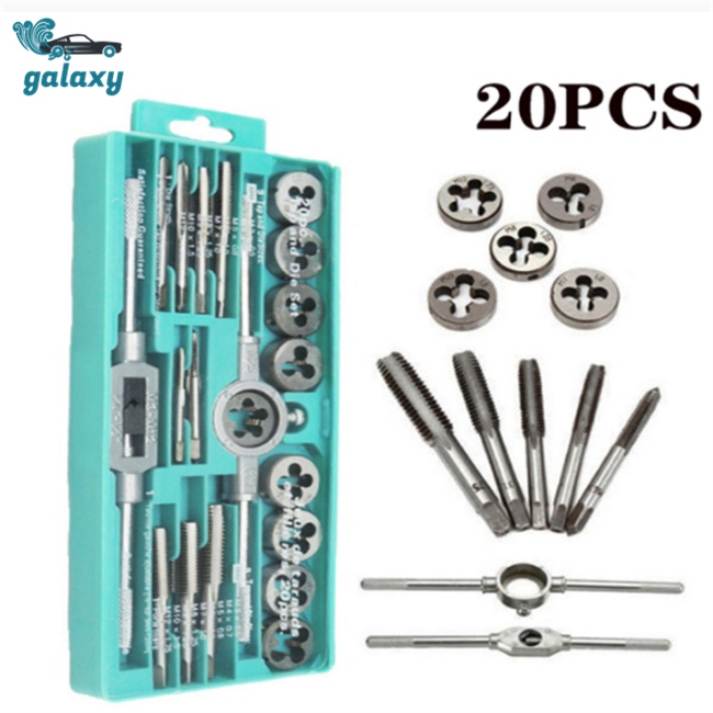 Galaxy Set 20 Mũi Khoan M3-m12 Bằng Hợp Kim Thép