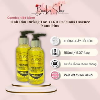  Combo Tinh dầu dưỡng tóc keratin phục hồi tóc Algo giảm khô xơ gãy rụng duỡng tóc thơm lâu không gây bết tóc 150ml 