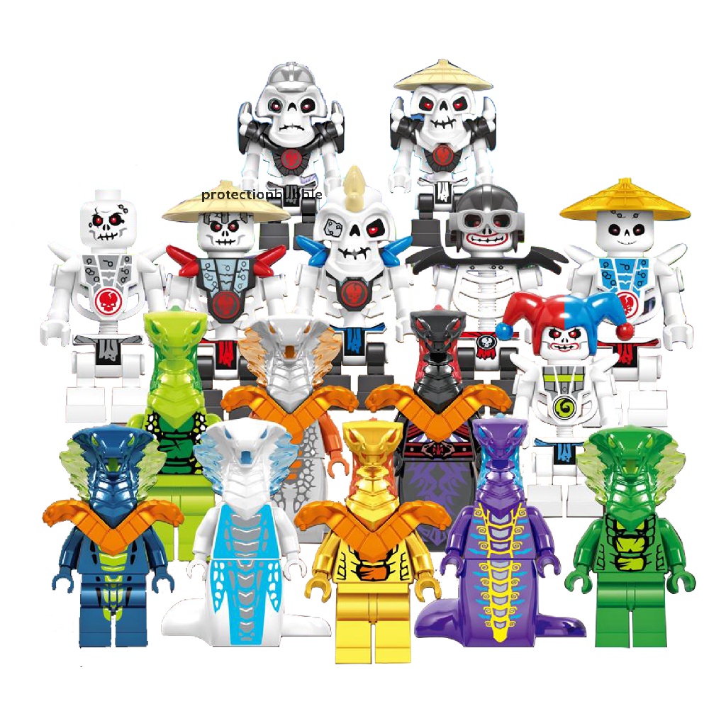 Set 16 Mô Hình Mô Phỏng Ninjago Mini