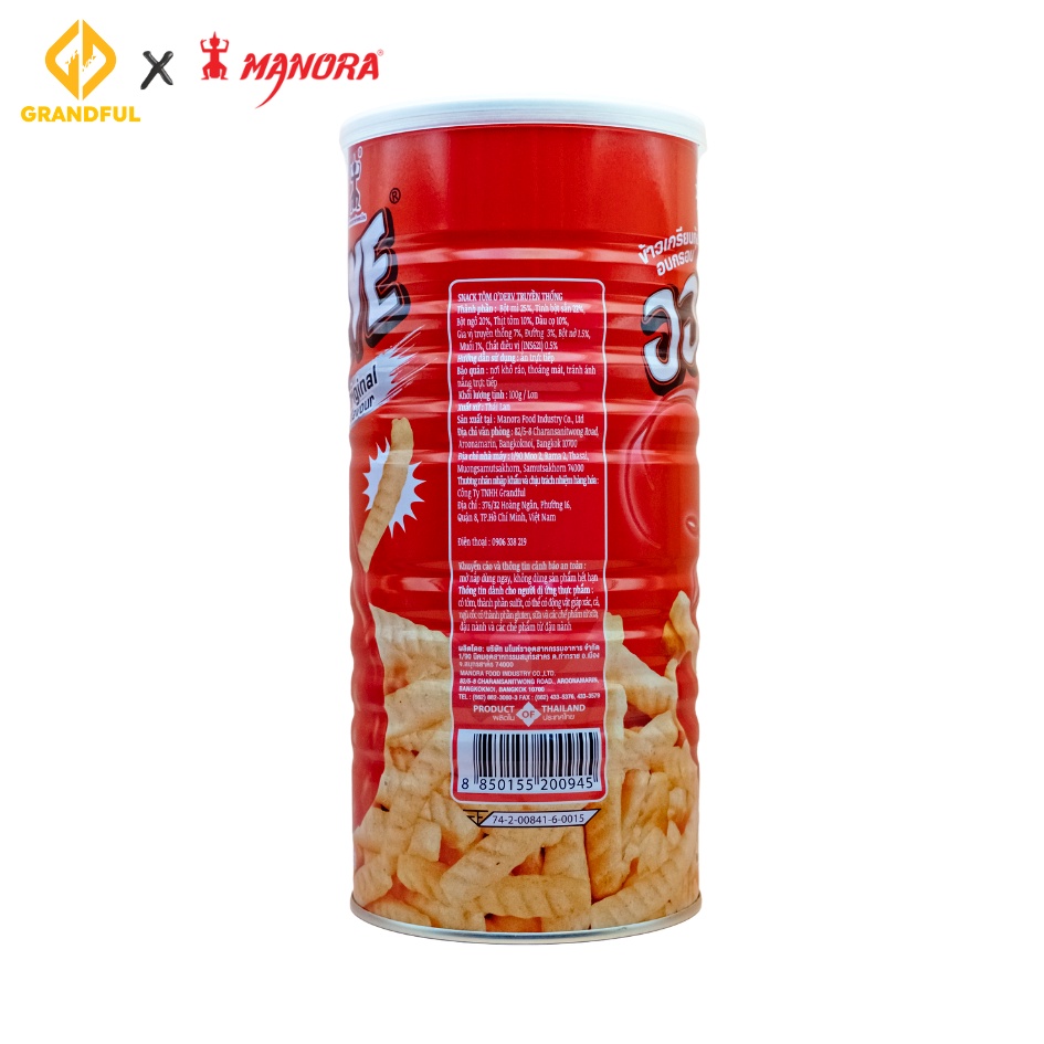 Snack Tôm O'DERVE Truyền Thống 100g