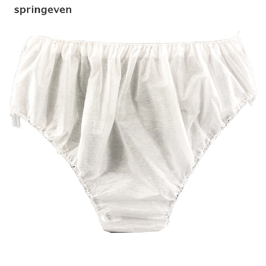 Set 10 Quần Lót Cotton Không Dệt Dùng Một Lần Cho Phụ Nữ Sau Sinh