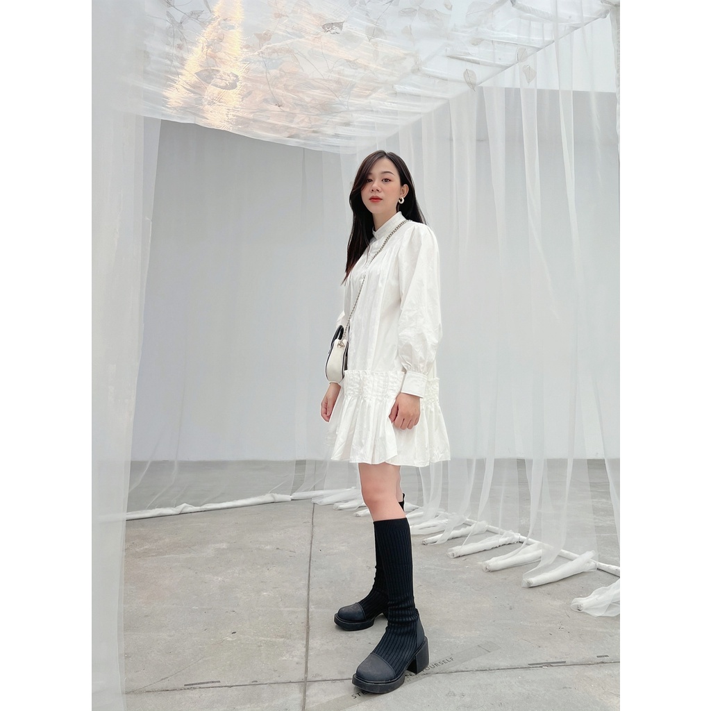 Đầm babydoll - lily dress - dáng a