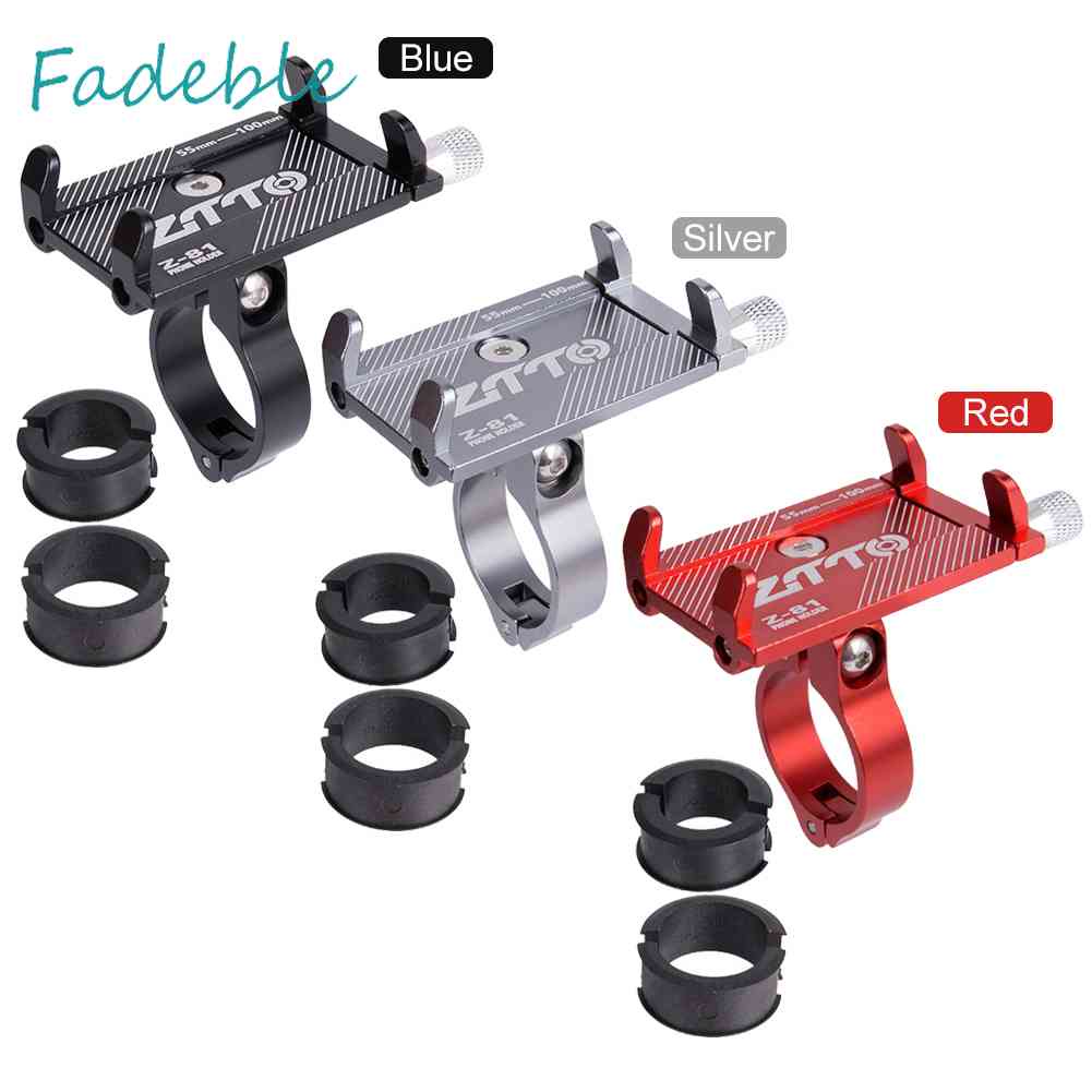 Giá Đỡ Điện Thoại Gắn Tay Lái Xe Đạp / Mô Tô Bằng Hợp Kim Nhôm Mới 2021