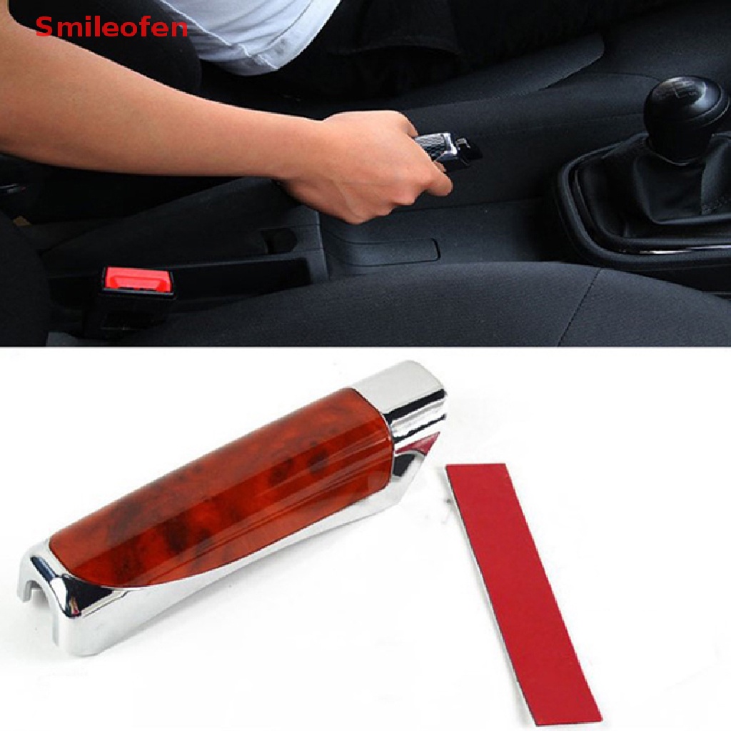 1 Vỏ Bọc Bảo Vệ Phanh Tay Bằng Sợi Carbon ABS Mịn Thoải Mái Trang Trí Nội Thất Xe Hơi SUV