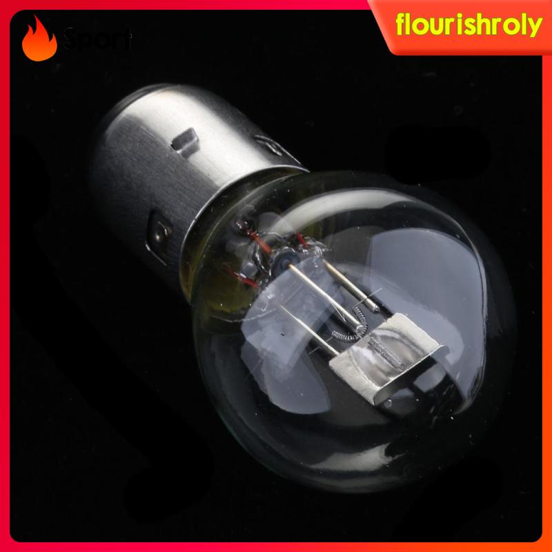Bóng Đèn Pha Halogen BA20D S2 35W 12V Ánh Sáng Trắng Dành Cho Xe Hơi Xe Máy