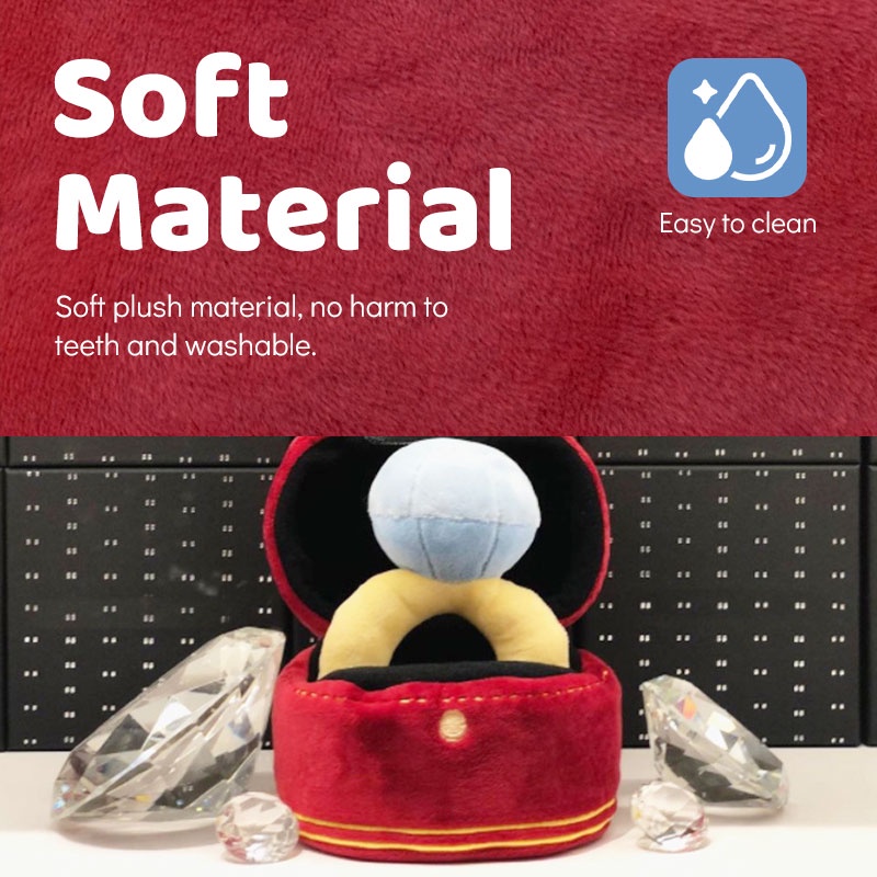 HamshMoc Đồ Chơi Thảm Lông Nhung Mềm Mại Giải Tỏa Căng Thẳng IQ Hình Bàn Tay Hỗ Trợ Huấn Luyện Cún Cưng