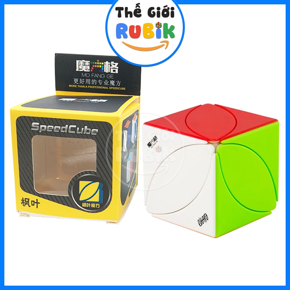 Rubik QiYi Ivy Stickerless Maple Leaf Skewb Rubic Biến Thể Lá Phong | Thế Giới Rubik