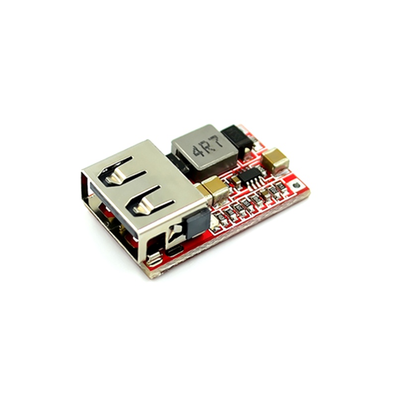 Mô Đun Hạ Áp DC 6-20V 12V / 24v Xuống 5V USB