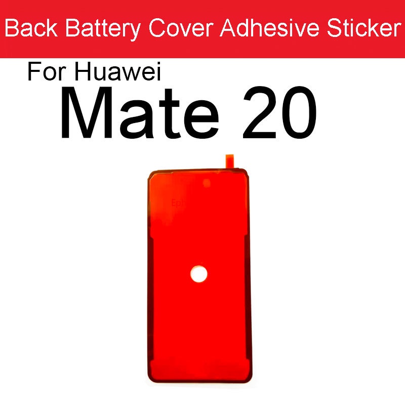 Miếng Dán Nắp Pin Thay Thế Cho Huawei Mate 10 20 20X 30 RS Lite Pro 4G 5G