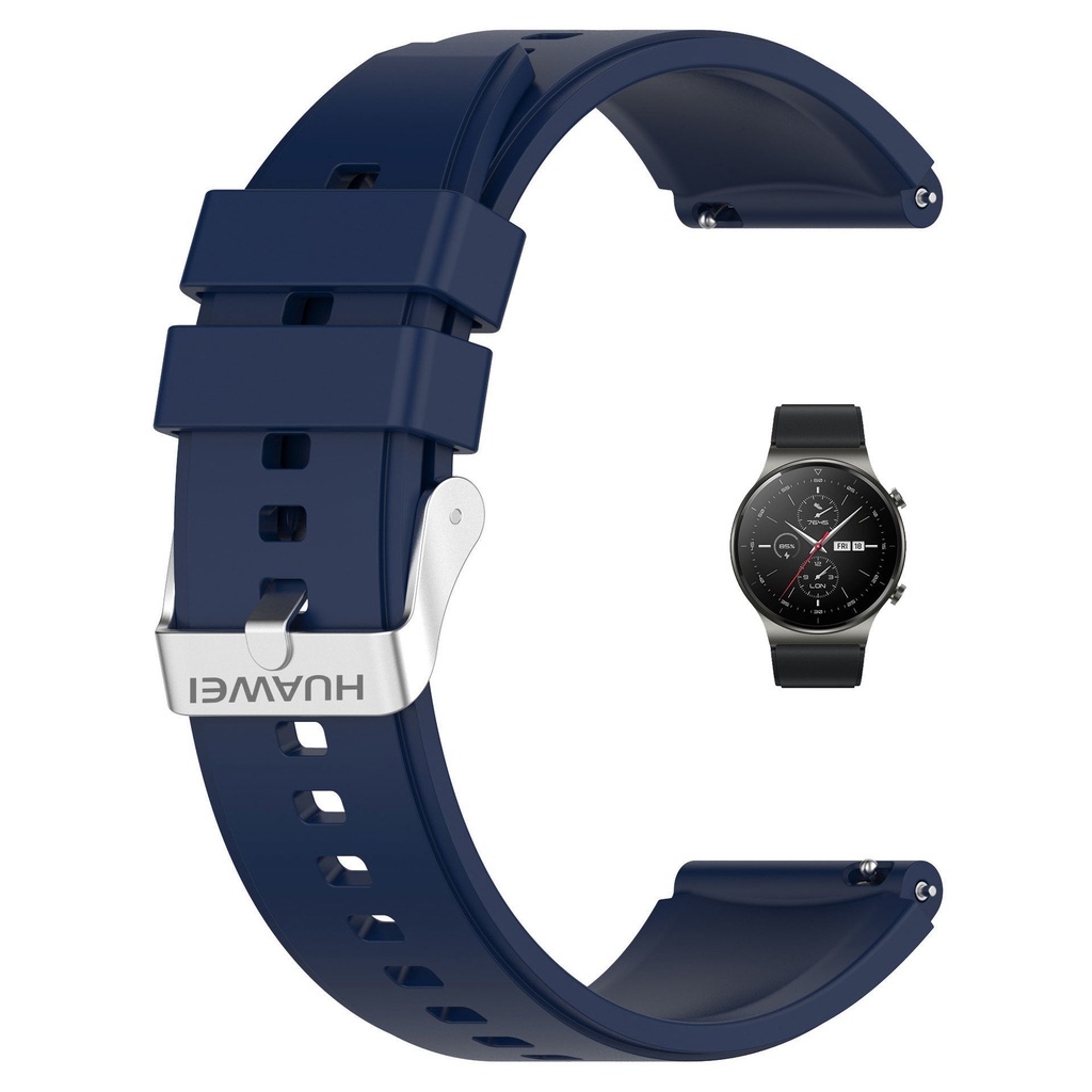 Dây Đeo Silicon 22mm Cho Đồng Hồ Thông Minh Huawei Watch 3 Pro GT3 GT2 GT 2 3 Pro 42mm 46mm GT1 GT2e